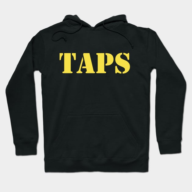 TAPS Hoodie by w.d.roswell